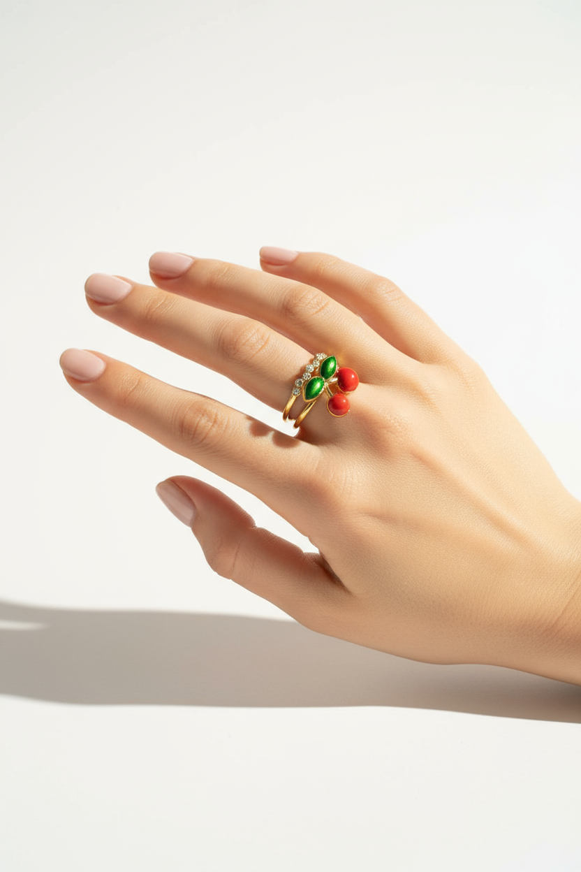 Red Cherry Ring