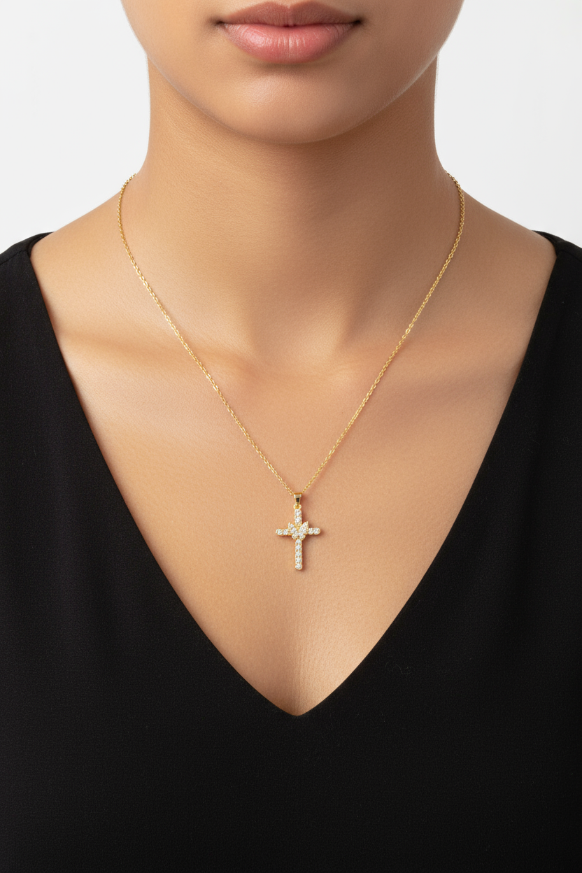 Cross-Fly Necklace