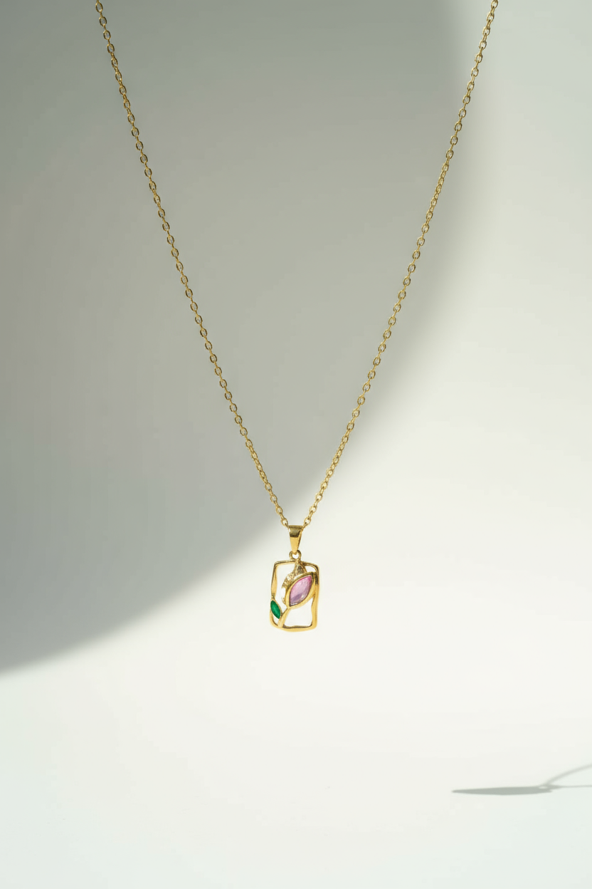 The Rose Pendant Necklace