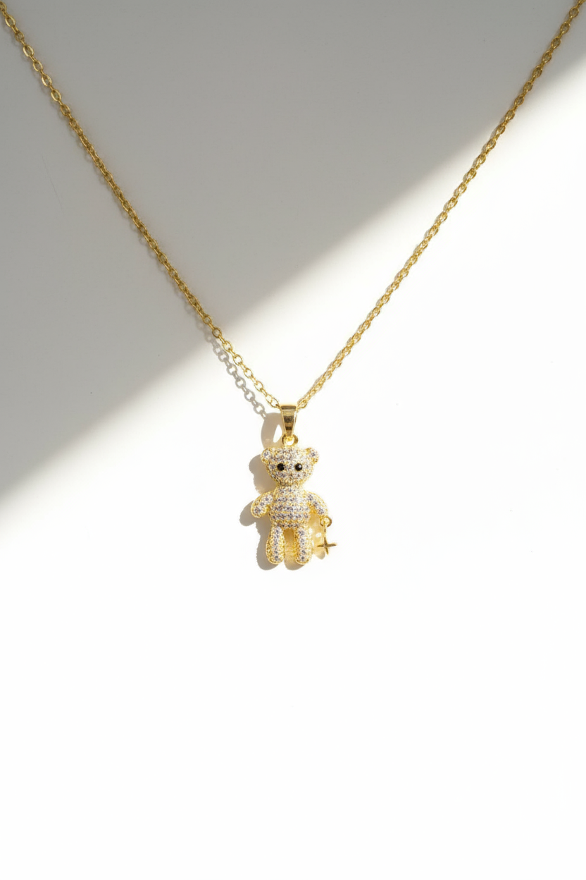 Bear Pendant Necklace